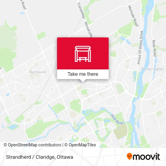 Strandherd / Claridge map