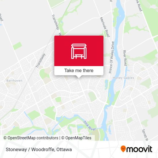 Stoneway / Woodroffe map