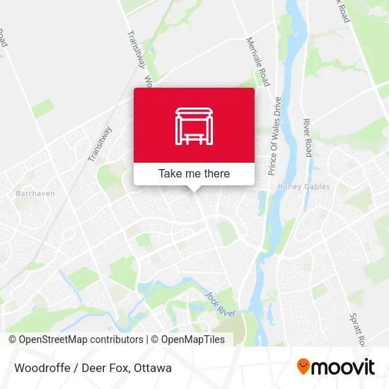 Woodroffe / Deer Fox map
