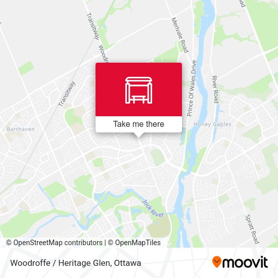 Woodroffe / Heritage Glen map