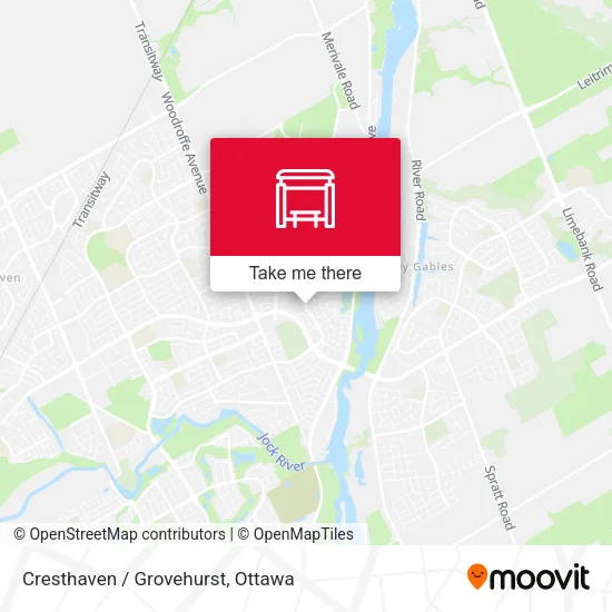 Cresthaven / Grovehurst map