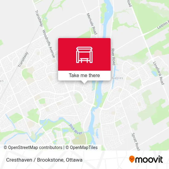 Cresthaven / Brookstone map