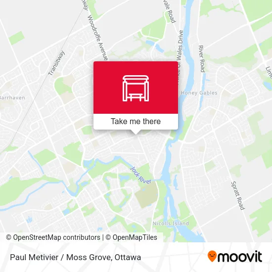 Paul Metivier / Moss Grove map