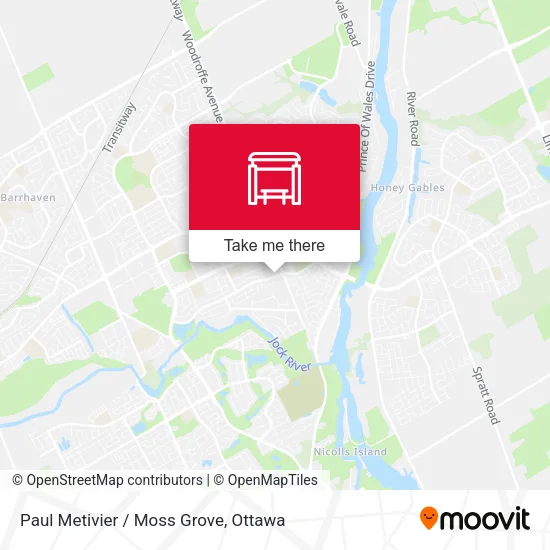 Paul Metivier / Moss Grove map