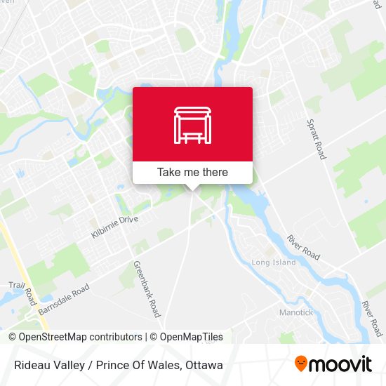 Rideau Valley / Prince Of Wales map