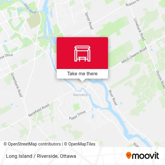 Long Island / Riverside map