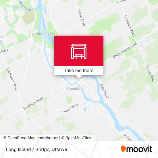 Long Island / Bridge map