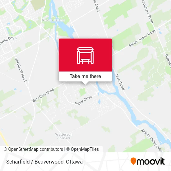 Scharfield / Beaverwood map