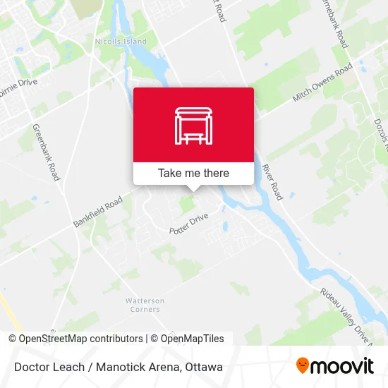Doctor Leach / Manotick Arena map