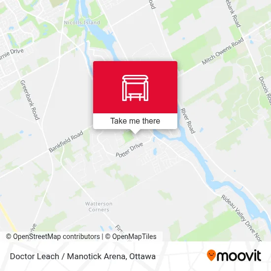 Doctor Leach / Manotick Arena map