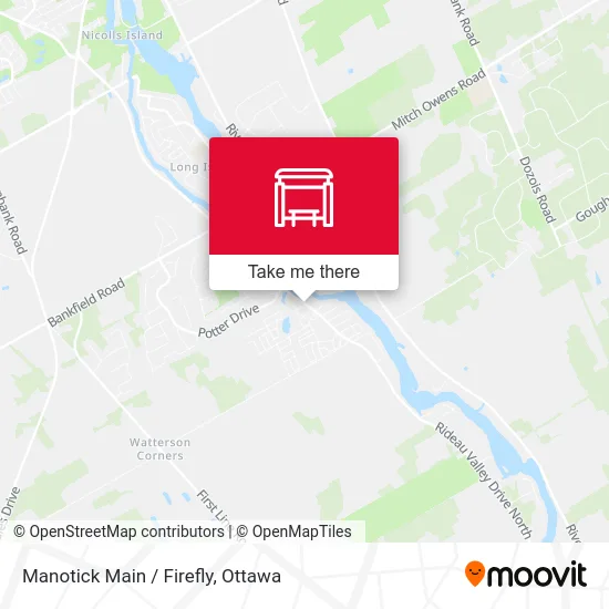 Manotick Main / Firefly map