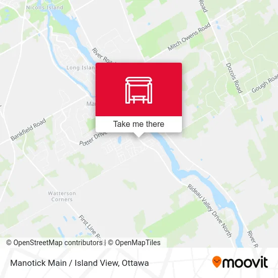 Manotick Main / Island View map