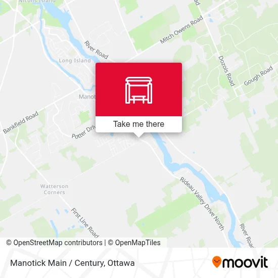 Manotick Main / Century map