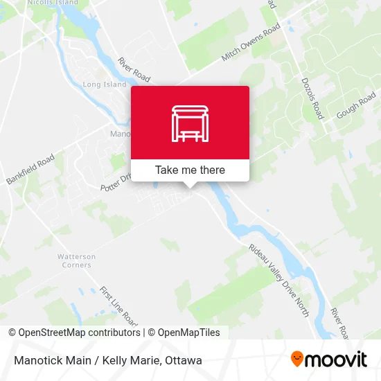 Manotick Main / Kelly Marie map