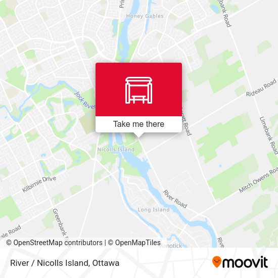 River / Nicolls Island plan