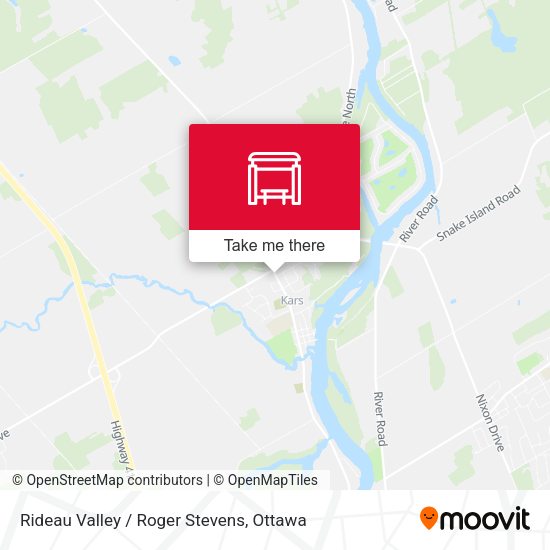 Rideau Valley / Roger Stevens map