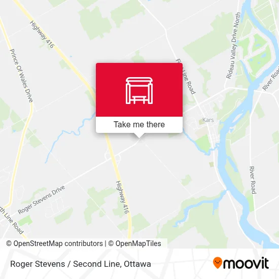 Roger Stevens / Second Line map
