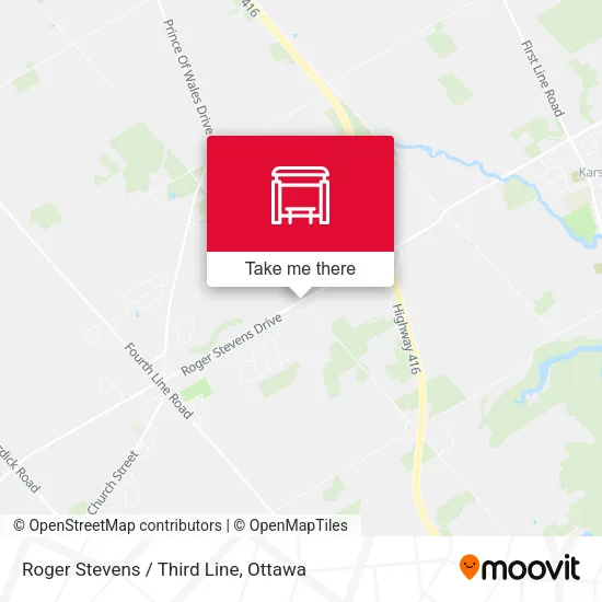 Roger Stevens / Third Line map