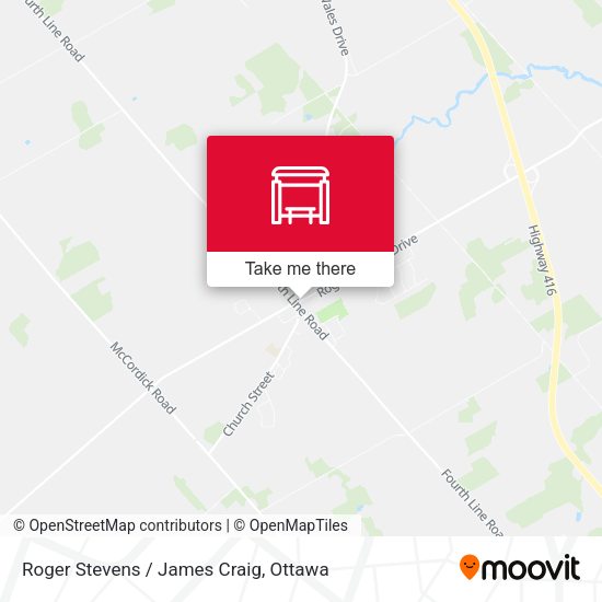 Roger Stevens / James Craig map