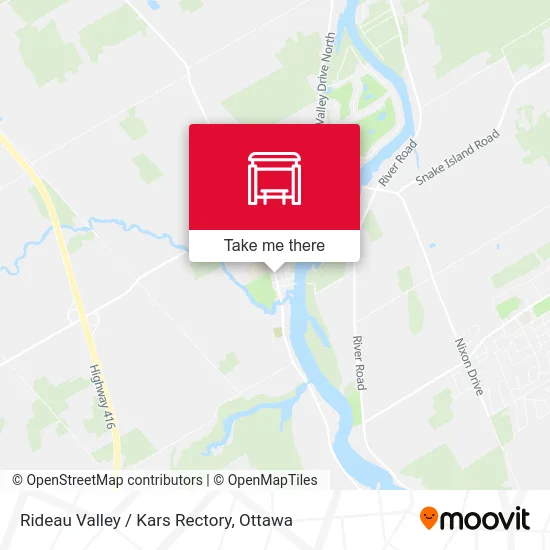 Rideau Valley / Kars Rectory map