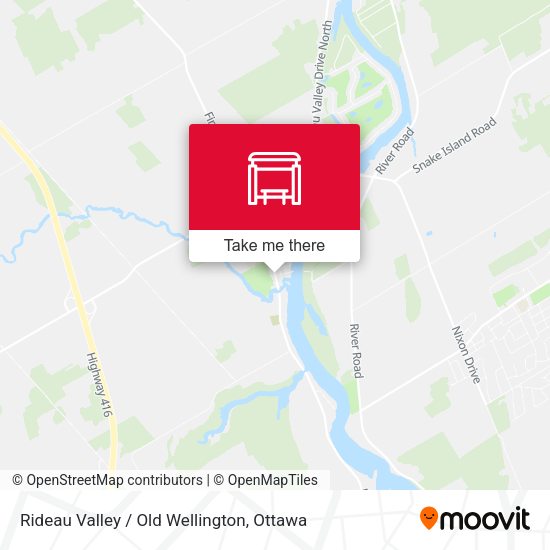 Rideau Valley / Old Wellington map