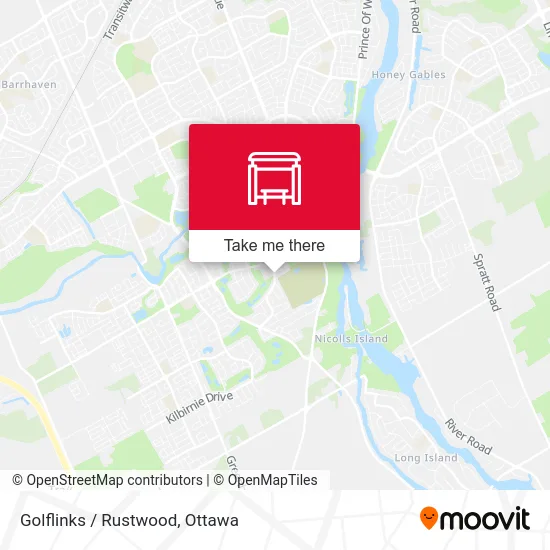 Golflinks / Rustwood map