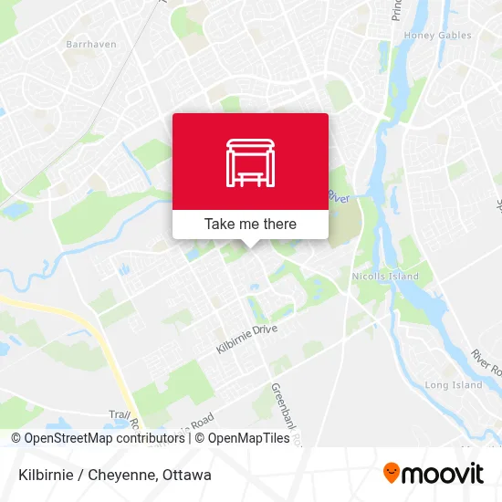 Kilbirnie / Cheyenne map