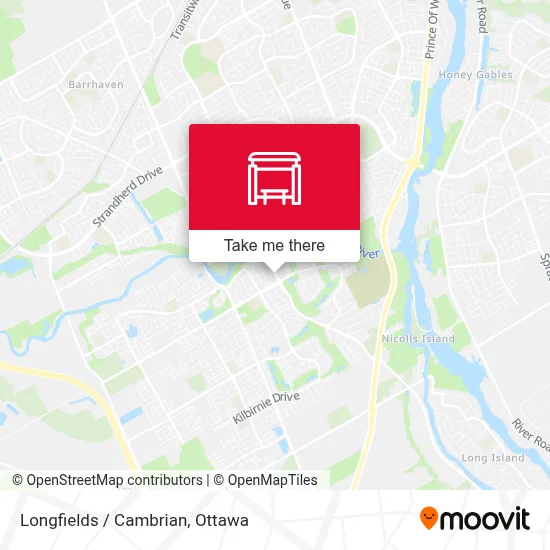 Longfields / Cambrian map