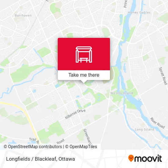 Longfields / Blackleaf map