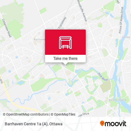 Barrhaven Centre 1a (A) map