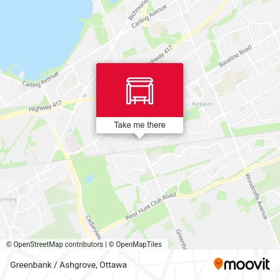 Greenbank / Ashgrove map