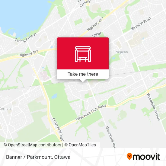 Banner / Parkmount map