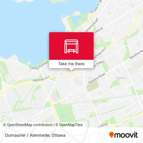 Dumaurier / Alenmede map