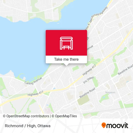 Richmond / High map