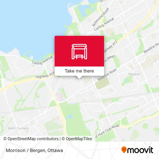 Morrison / Bergen map