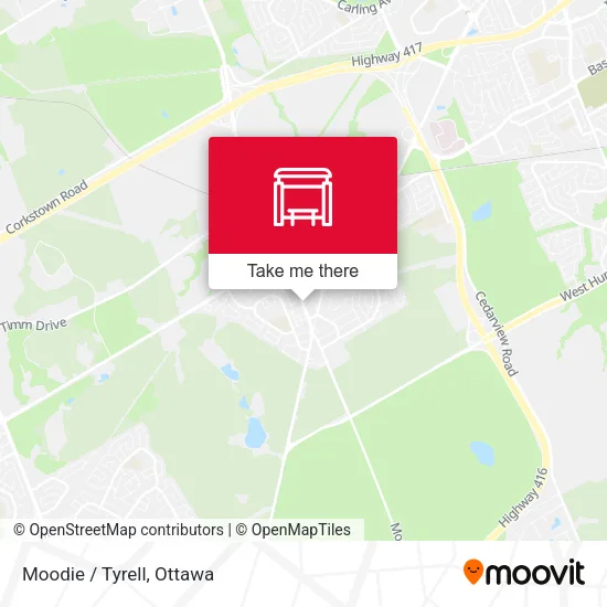 Moodie / Tyrell map