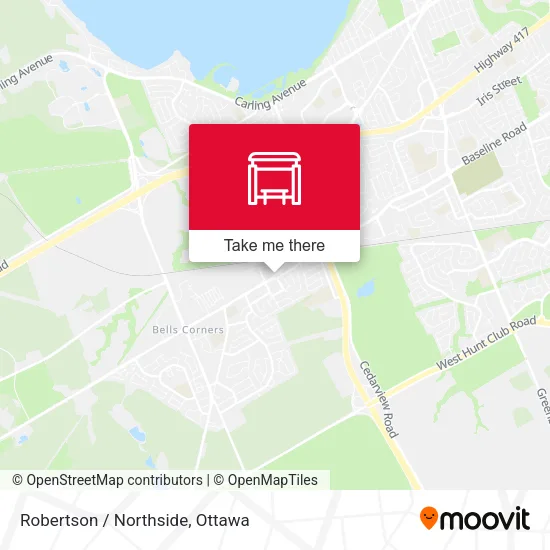 Robertson / Northside map