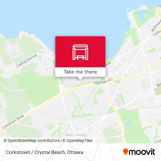 Corkstown / Crystal Beach map
