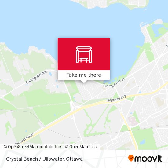 Crystal Beach / Ullswater map