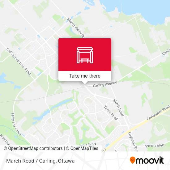 March Road / Carling map