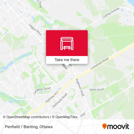 Penfield / Banting map