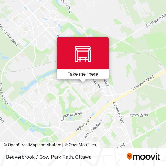 Beaverbrook / Gow Park Path plan