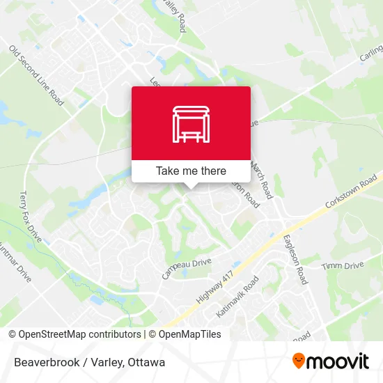 Beaverbrook / Varley map