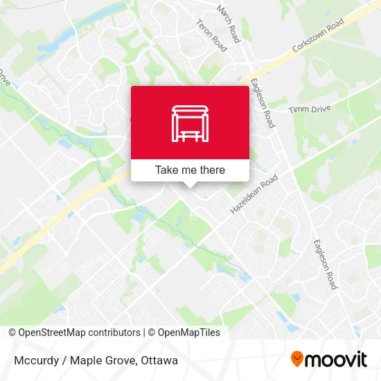 Mccurdy / Maple Grove map