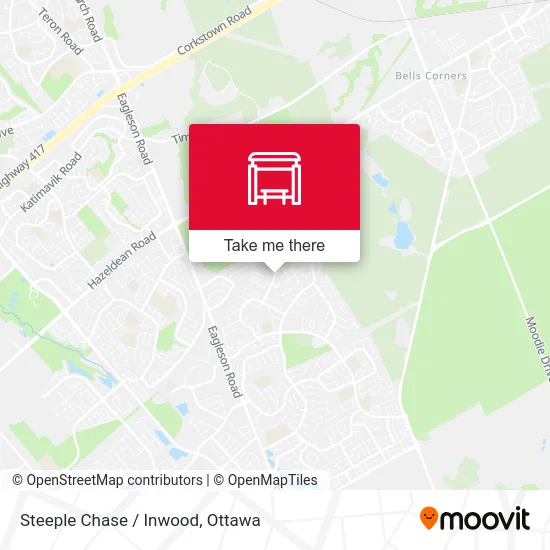 Steeple Chase / Inwood map