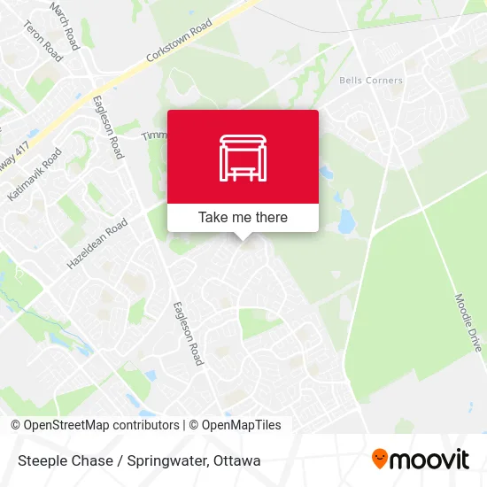 Steeple Chase / Springwater map