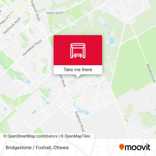 Bridgestone / Foxhall map