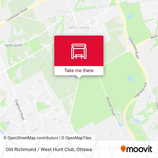 Old Richmond / West Hunt Club map