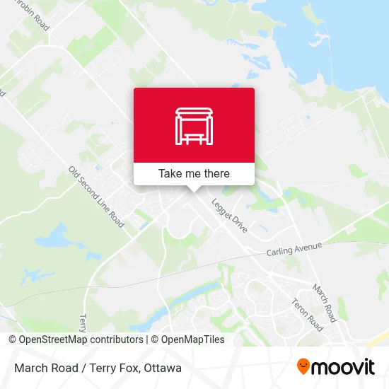 March Road / Terry Fox map