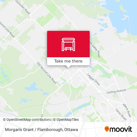 Morgan's Grant / Flamborough map